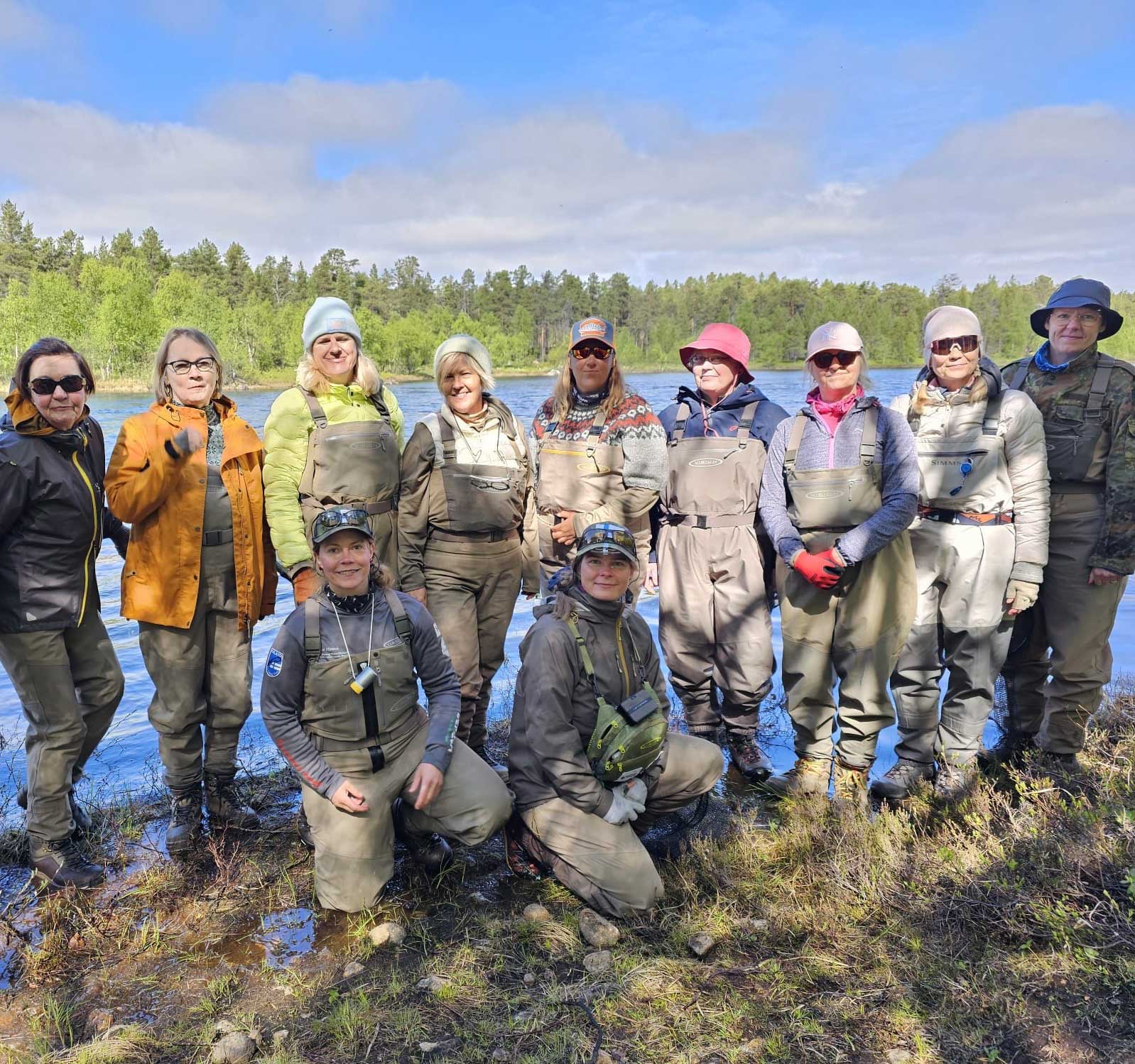 Ladies’ Fly Fishing Camp reeled in the women | Adena Trails